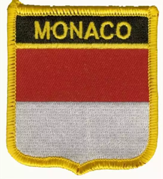 Wappenaufnäher Monaco