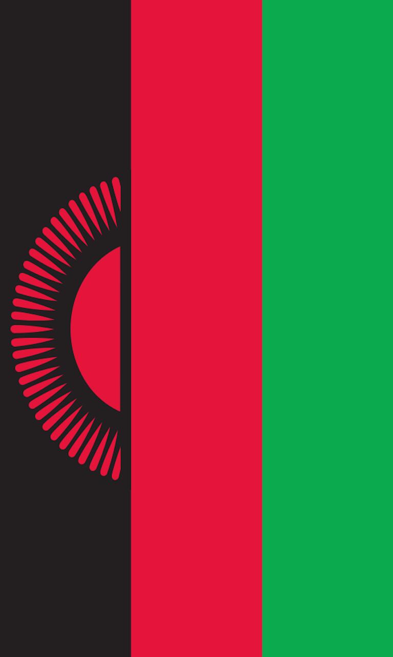 Tischbanner Malawi