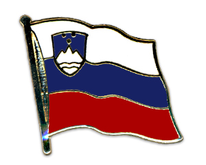 Flaggenpin Slowenien