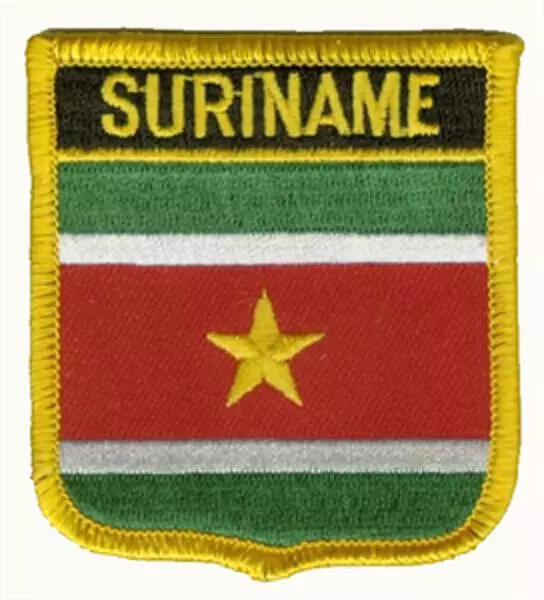 Wappenaufnäher Surinam