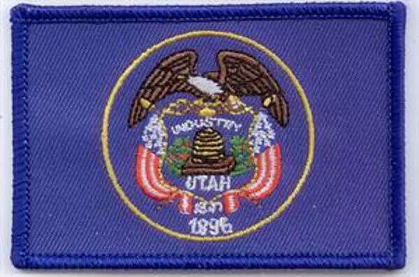 Flaggenaufnäher Utah