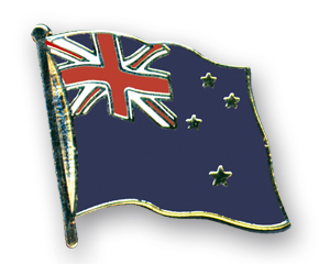Flaggenpin Neuseeland