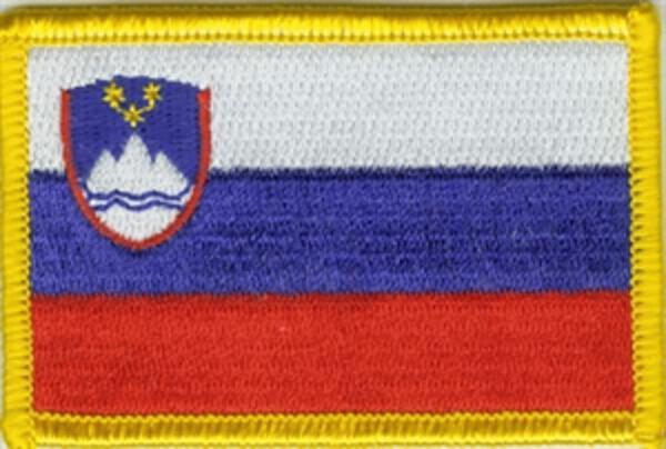 Flaggenaufnäher Slowenien