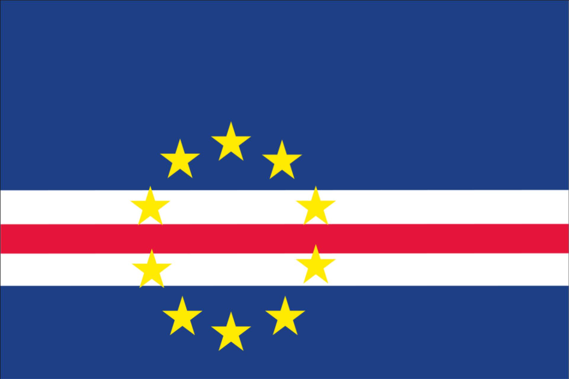 Tischflagge Kap Verde