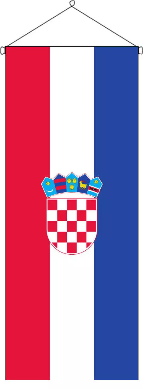 Flaggenbanner Kroatien