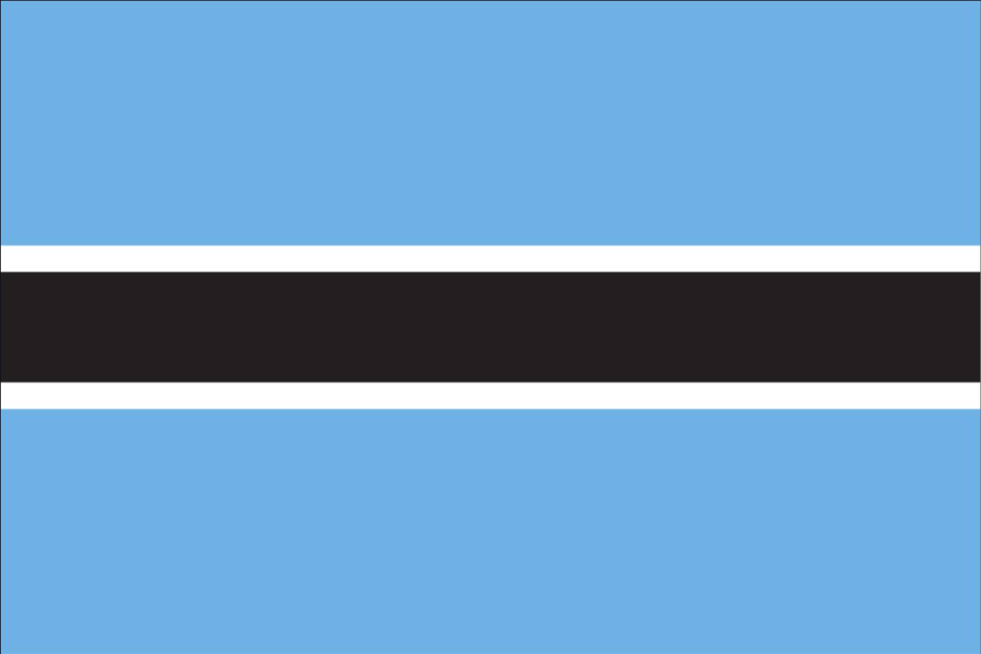 Flagge Botswana 80 g/m²