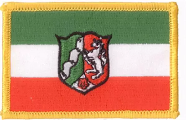 Flaggenaufnäher Nordrhein-Westfalen