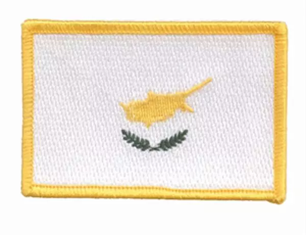 Flaggenaufnäher Zypern