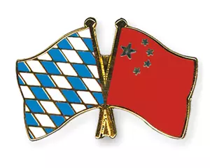 Freundschaftspin Bayern China