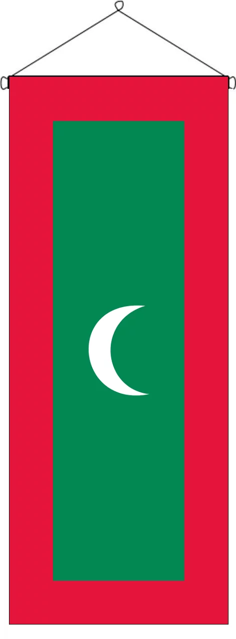 Flaggenbanner Malediven