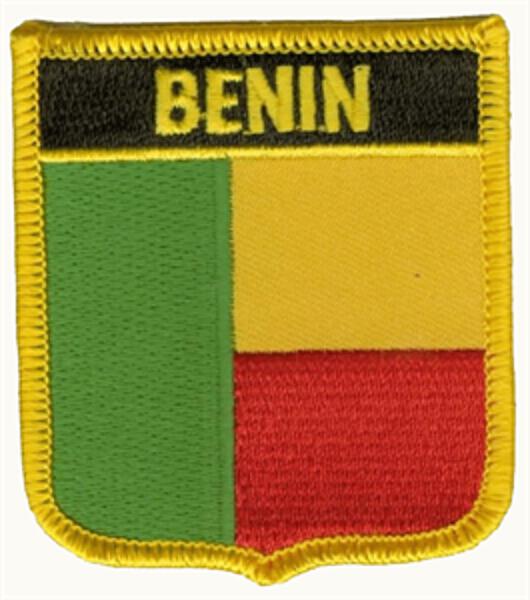 Flaggenaufnäher Benin