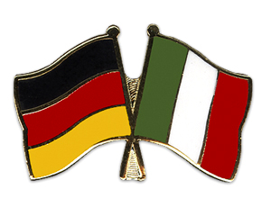 Freundschaftspin Deutschland Italien