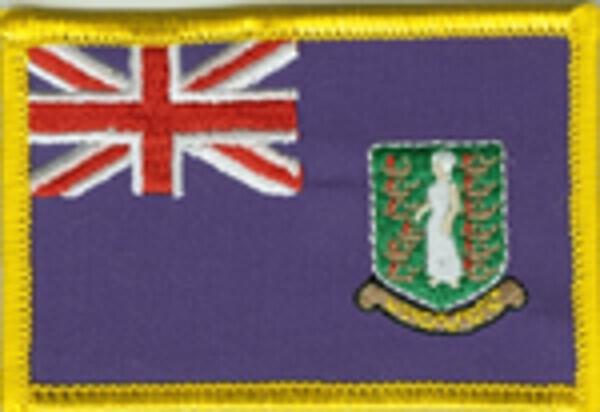 Flaggenaufnäher Britische Jungferninseln