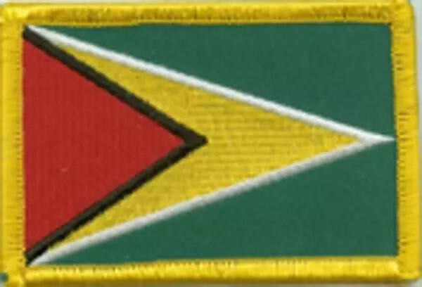 Flaggenaufnäher Guyana