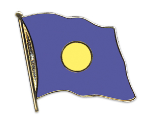 Flaggenpin Palau