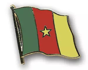 Flaggenpin Kamerun