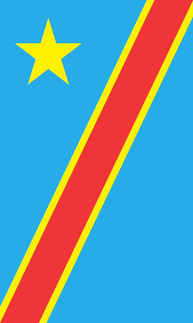 Tischbanner Demokratische Republik Kongo