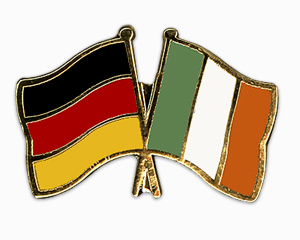 Freundschaftspin Deutschland Irland 