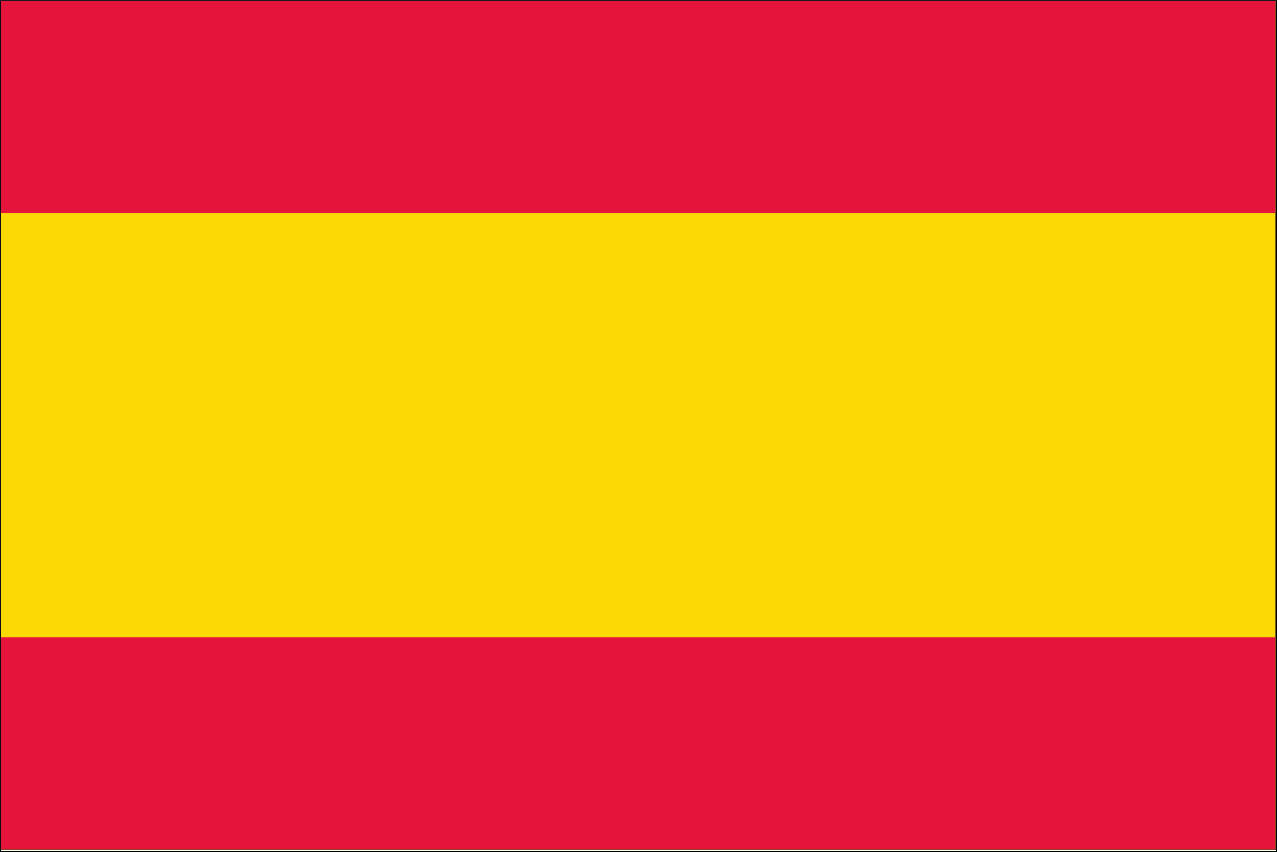 Flagge Spanien 160 g/m² Querformat