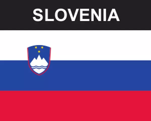 Flaggenaufkleber Slowenien