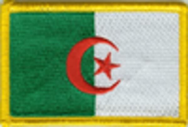 Flaggenaufnäher Algerien