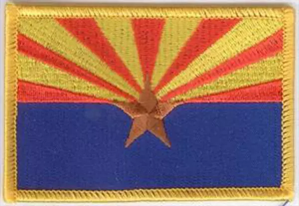 Flaggenaufnäher Arizona