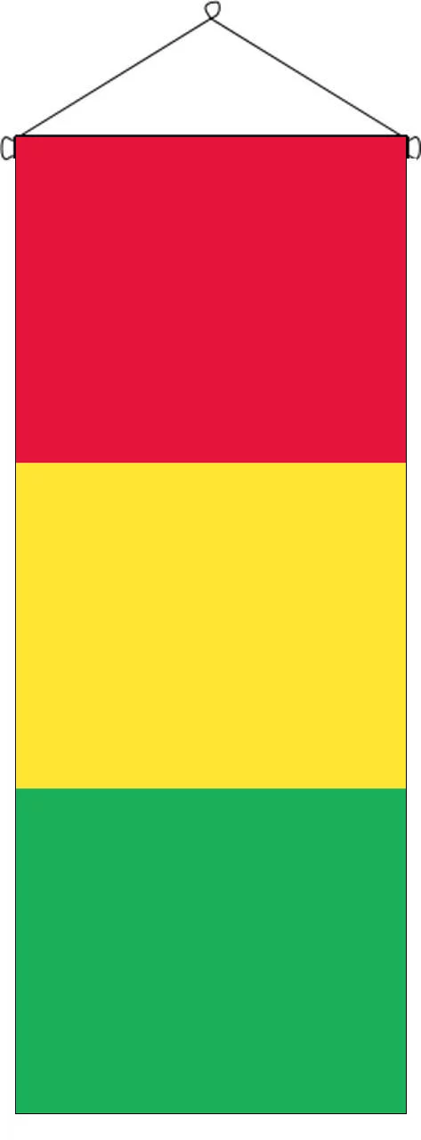 Flaggenbanner Guinea