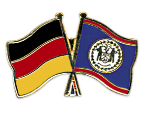 Freundschaftspin Deutschland Belize