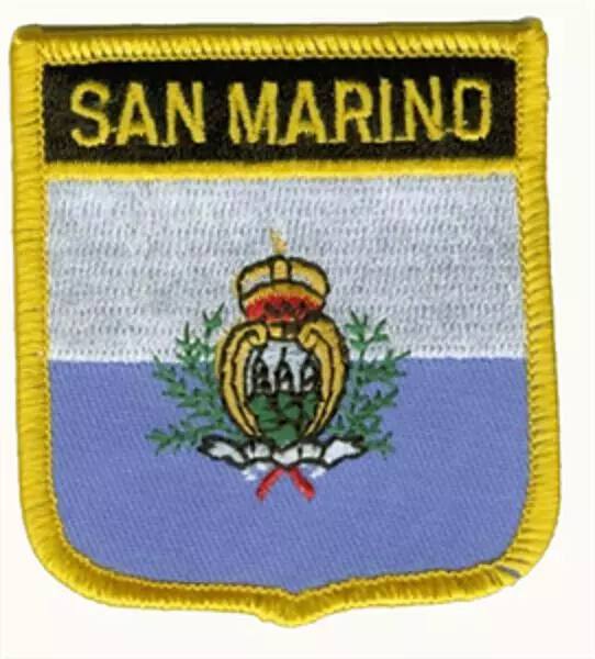 Wappenaufnäher San Marino