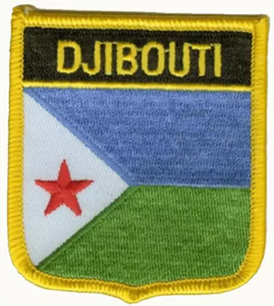 Wappenaufnäher Dschibuti