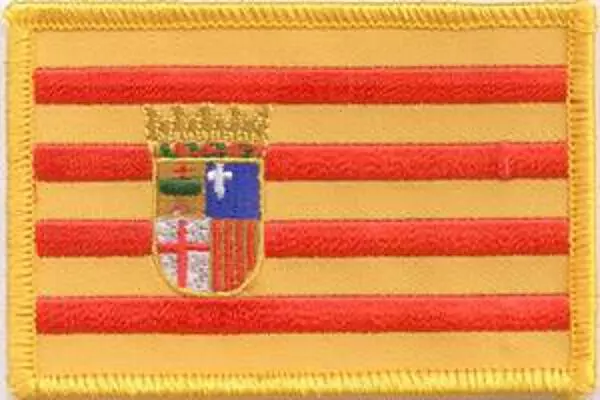 Flaggenaufnäher Aragonien