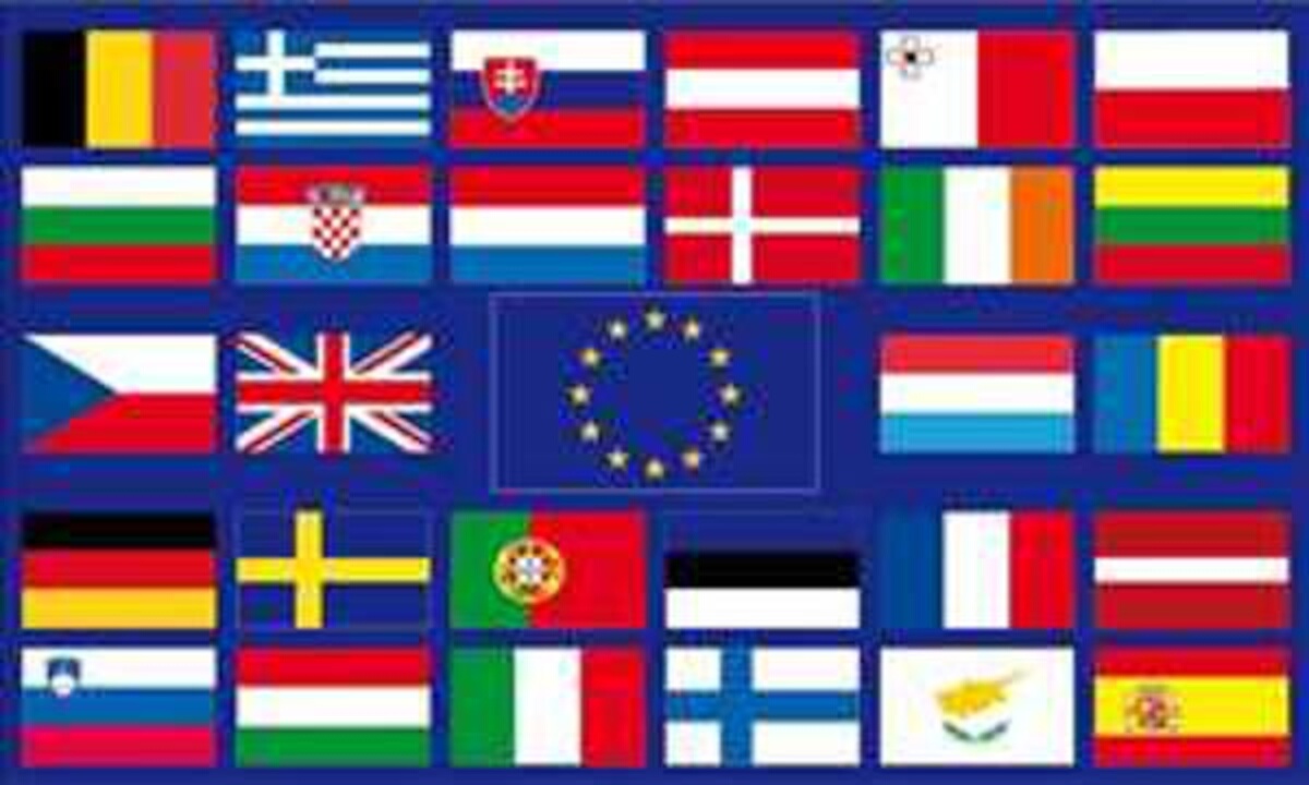 Flagge Europa 28 Länder