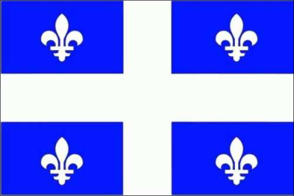 Flagge Quebec