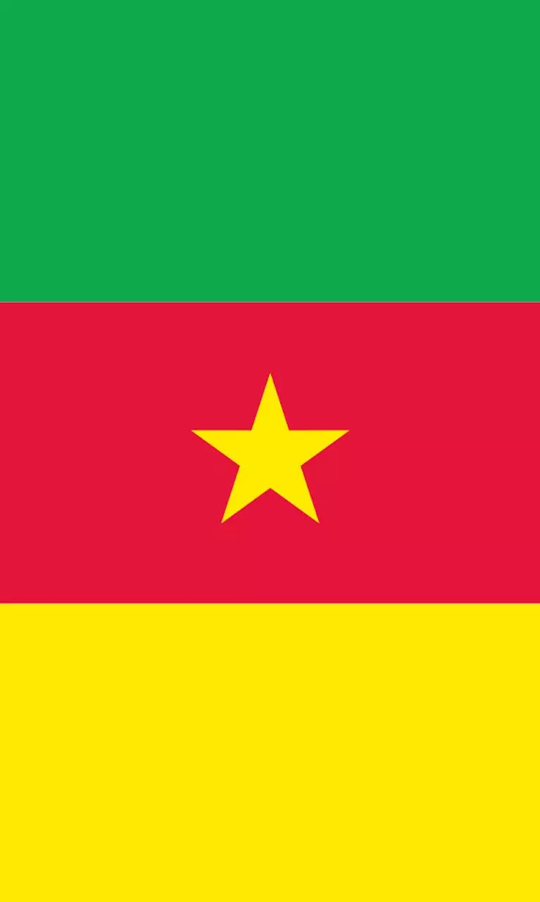 Tischbanner Kamerun