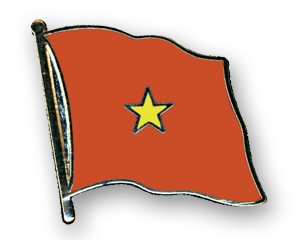 Flaggenpin Vietnam