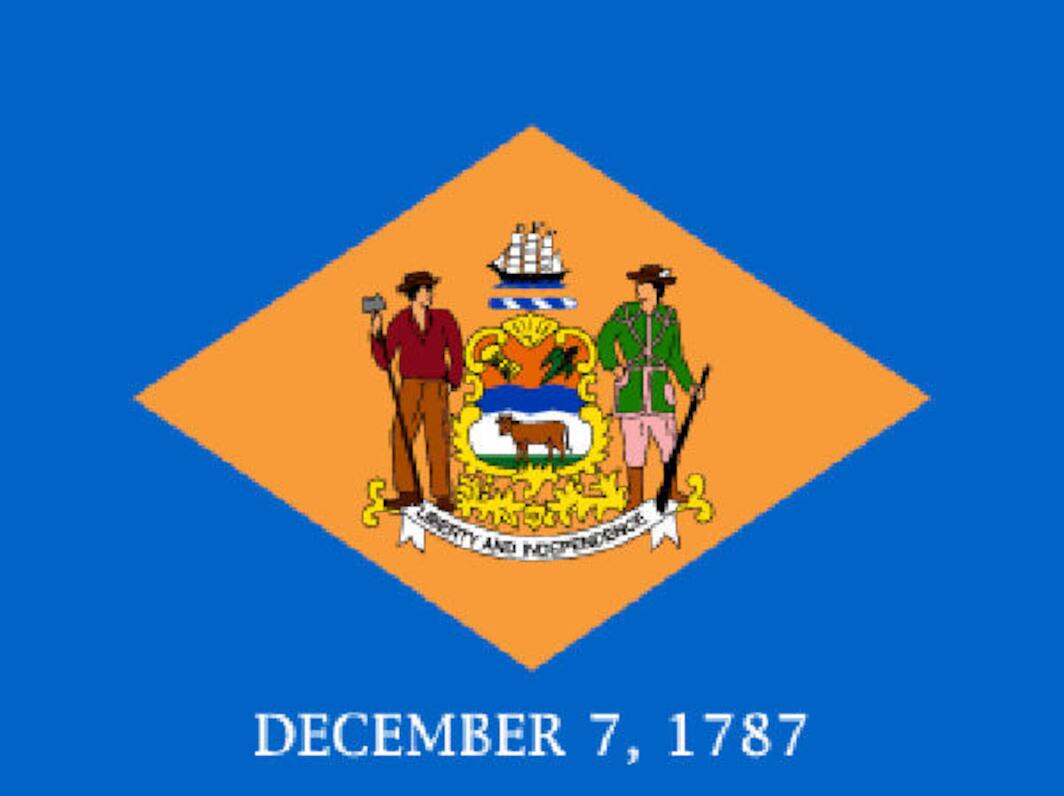 Flagge Delaware