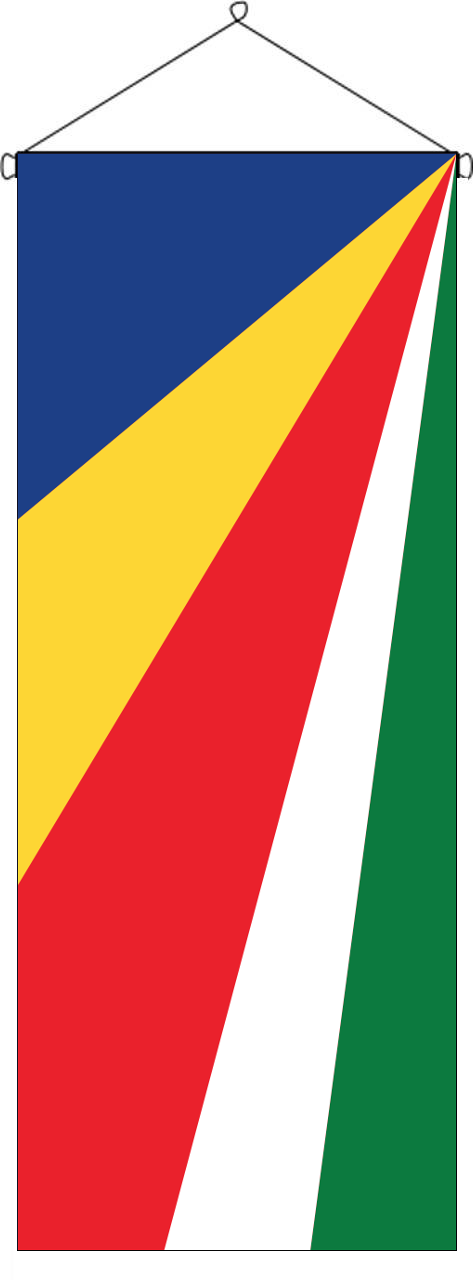 Flaggenbanner Seychellen