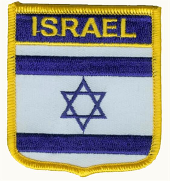 Flaggenaufnäher Israel