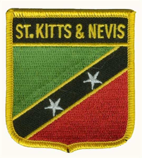 Wappenaufnäher St. Kitts und Nevis