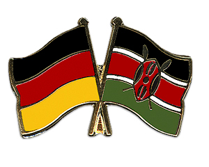 Freundschaftspin Deutschland Kenia