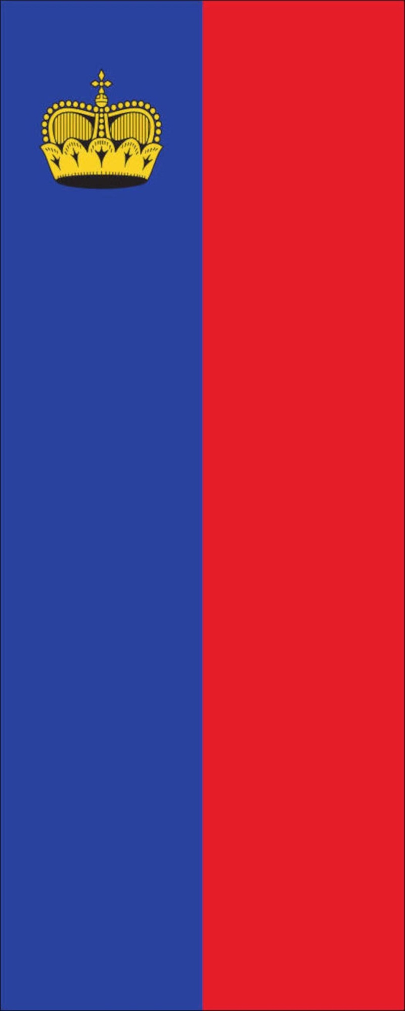 Flagge Liechtenstein