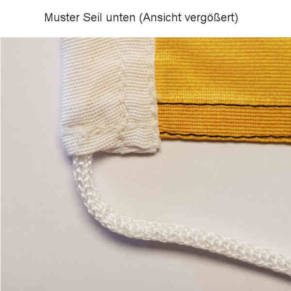 Muster eines Seils an Flagge aus Polyesterwirkware 110 g/m²