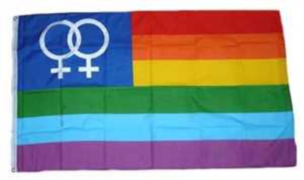 Flagge Regenbogen Venuswomen